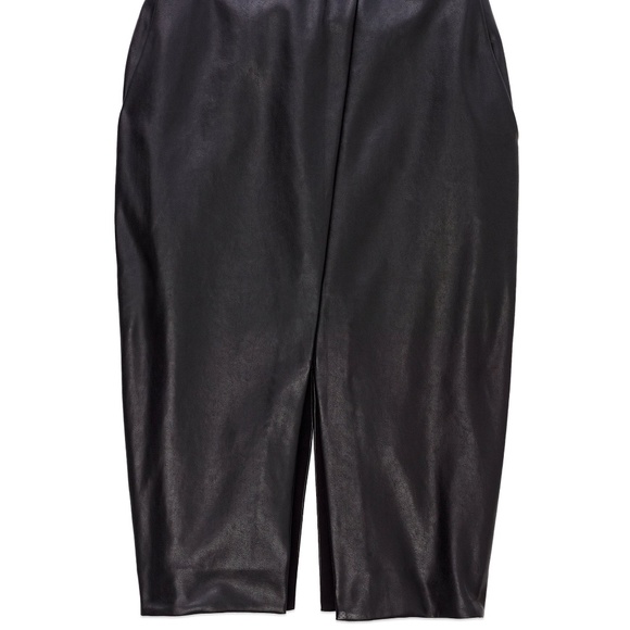 Babaton Jax Vegan Leather Skirt - Picture 1 of 1
